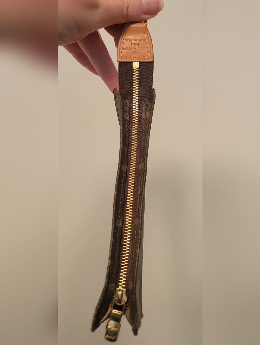 Louis Vuitton Monogram Mini Shoulder Bag in Brown and Gold - Picture 15 of 15